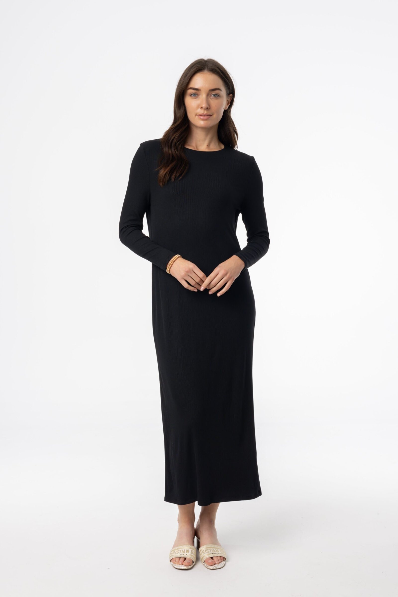 Black Basic Maxi - Image 1