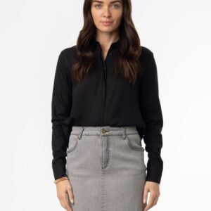 Black High Low Blouse - Image 4