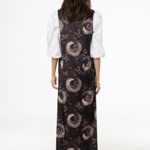 Black and Pink Printed A-Line Slip Jumper - Image 3
